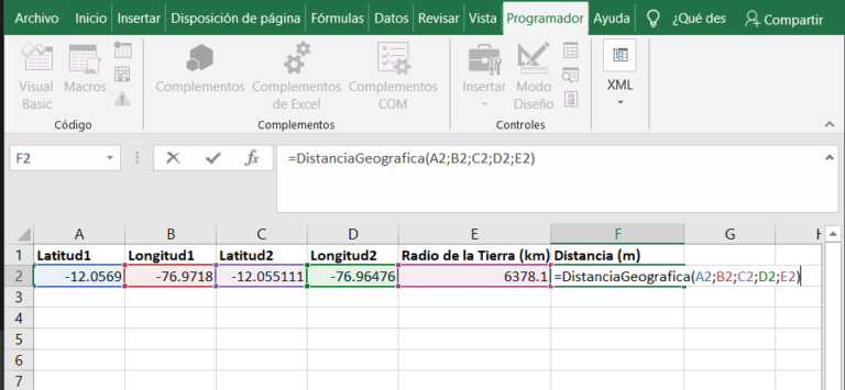 Calculo De Azimut Y Distancia Por Coordenadas En Excel macalupu.com