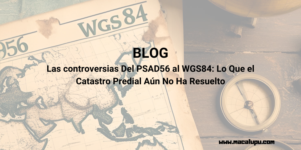 Las controversias Del PSAD56 al WGS84: Lo Que el Catastro Predial Aún No Ha Resuelto